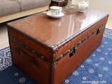 TRUNK TABLE - Leather