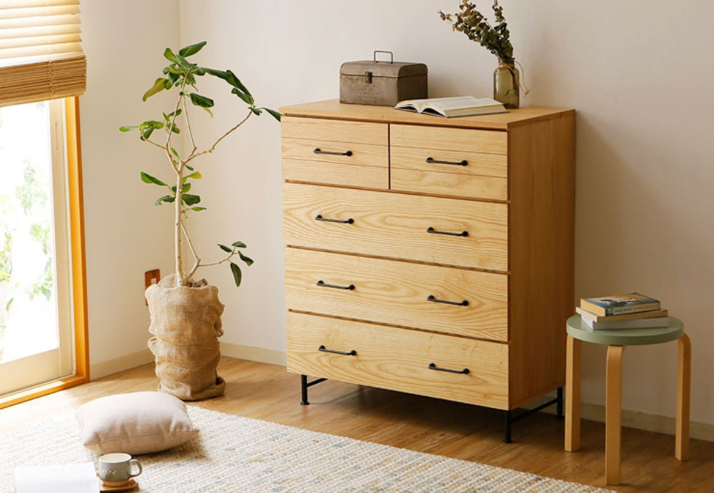 VINTAGE 5-Drawer Chest