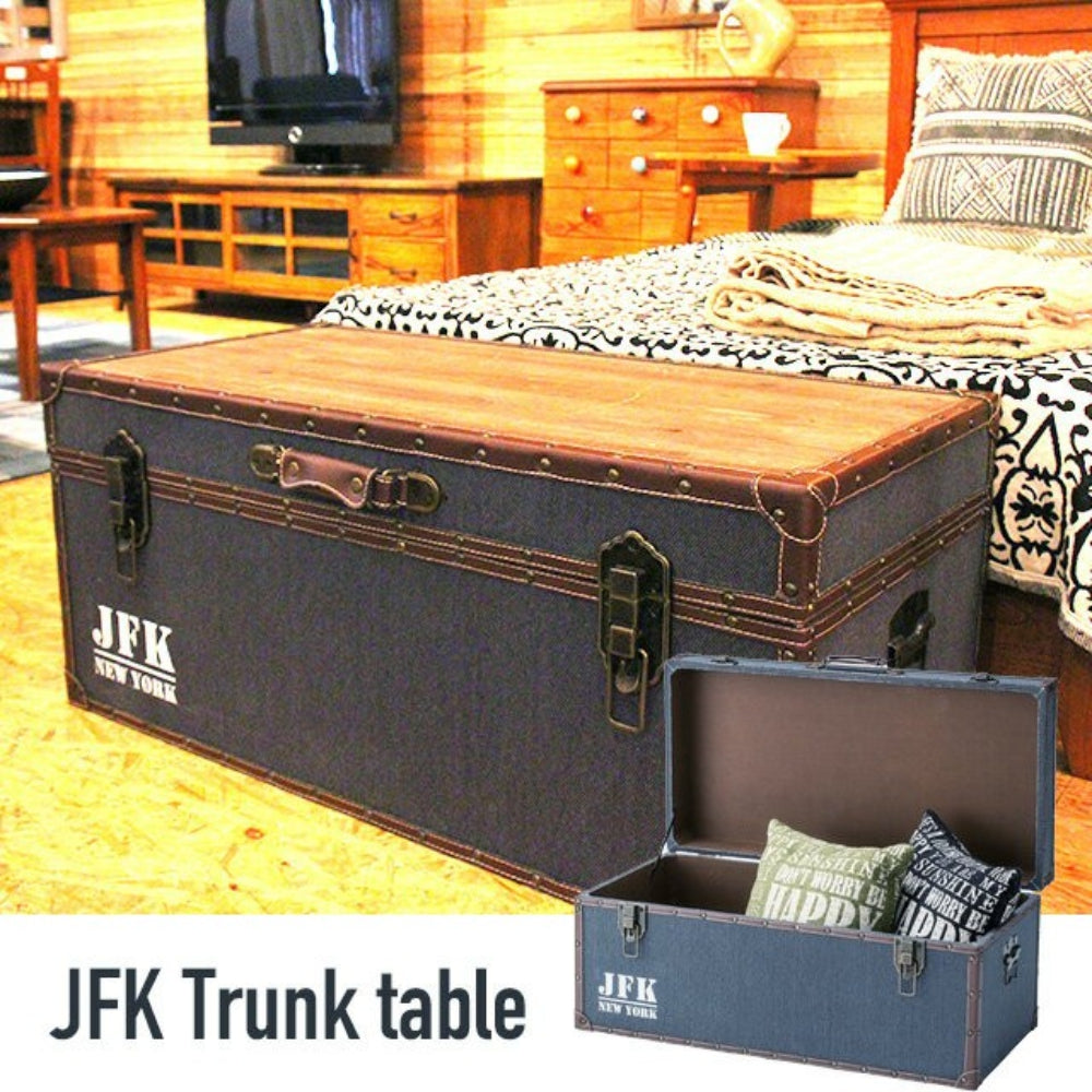 TRUNK TABLE - BLUE