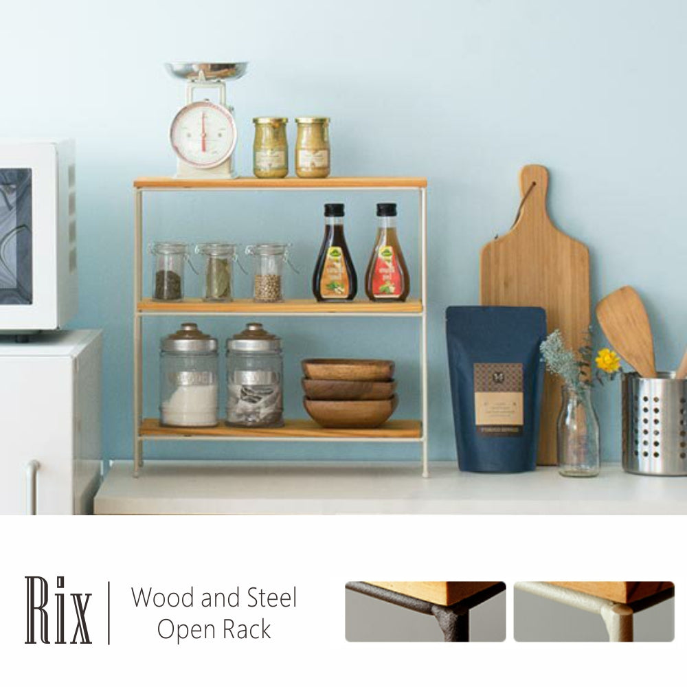 RIX wood&Steel Open Rack