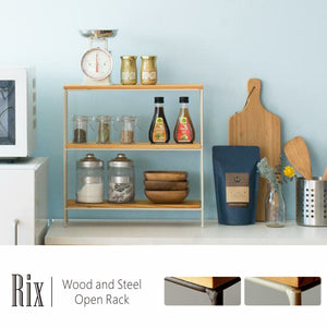 RIX wood&Steel Open Rack