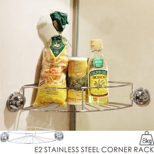 E2 STAINLESS STEEL CORNER RACK