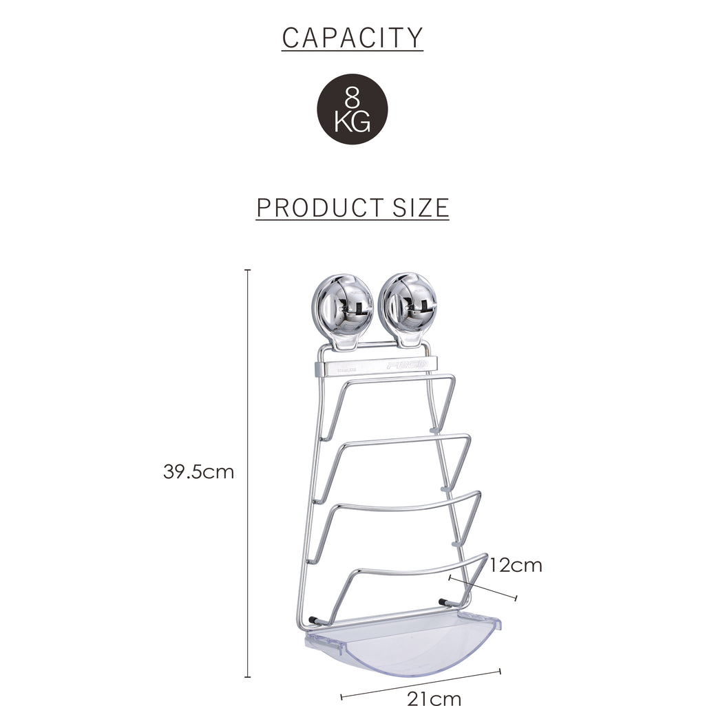 E3 STAINLESS STEEL LID RACK SET