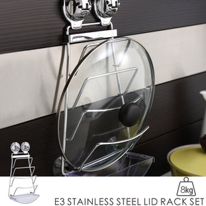 E3 STAINLESS STEEL LID RACK SET