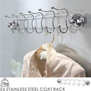 E6 STAINLESS STEEL COAT RACK