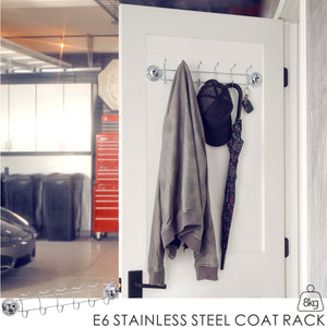 E6 STAINLESS STEEL COAT RACK