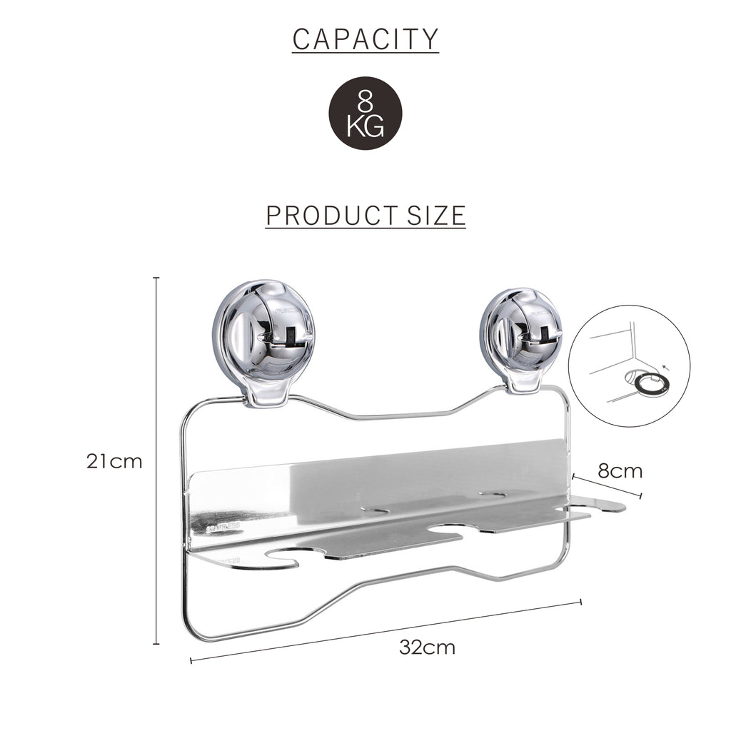 E19 STAINLESS STEEL 3 BOTTLE HOLDER