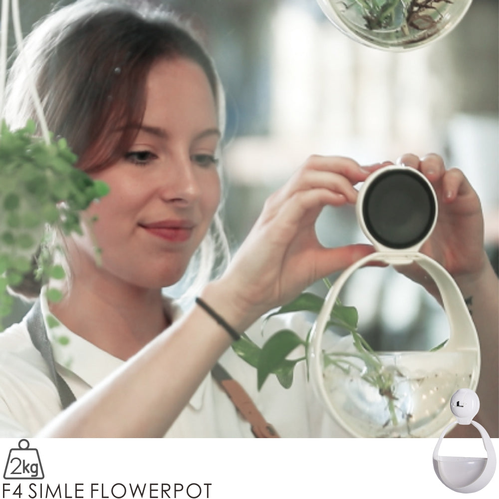 F4 SIMLE FLOWERPOT