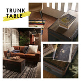 TRUNK TABLE - BLUE