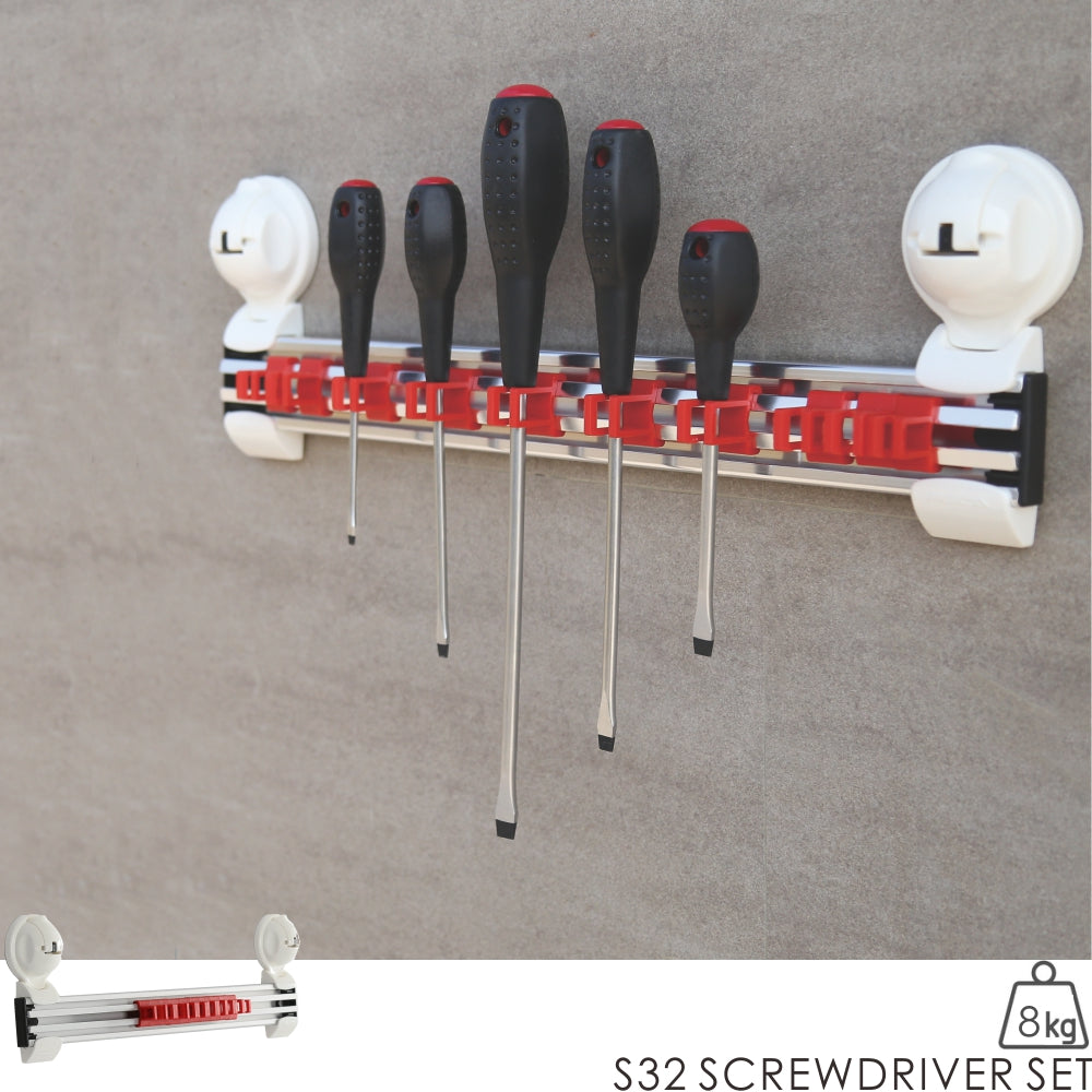 S32 SCREWDRIVER STORAGE RACK