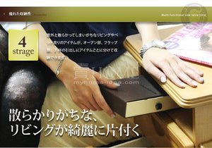 日系日本木製移動床頭櫃 Japan wooden moving bedside table