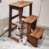 3段式實木梯凳 STEP CHAIR