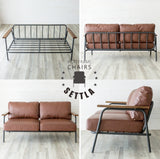 SETTLA IRON FRAME 2P SOFA