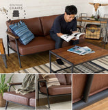 SETTLA IRON FRAME 2P SOFA