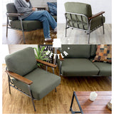 SETTLA IRON FRAME 1P SOFA